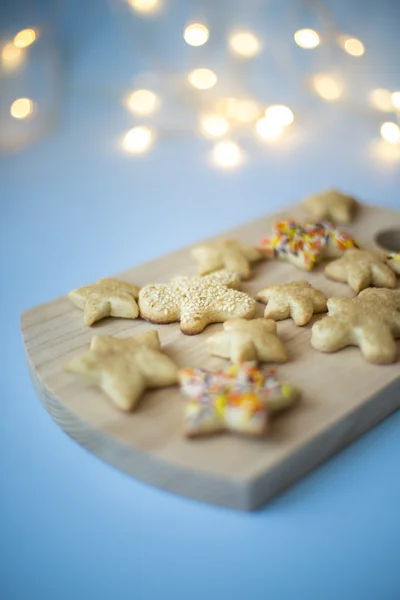 Beautiful composition with Christmas cookies — Stock Photo, Image