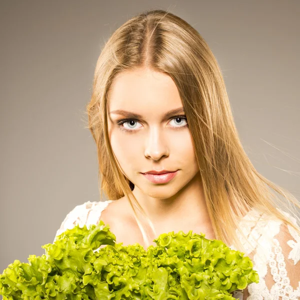 Sağlıklı gıda. Sebze salatası. Diyet. — Stok fotoğraf