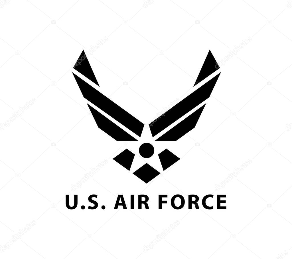 Usa U.S. Air Force Logo Sign Symbol.