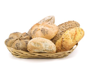 çeşitli taze ekmek