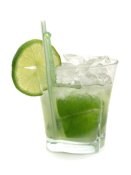 Cocktail Brasileiro caipirinha — Fotografia de Stock