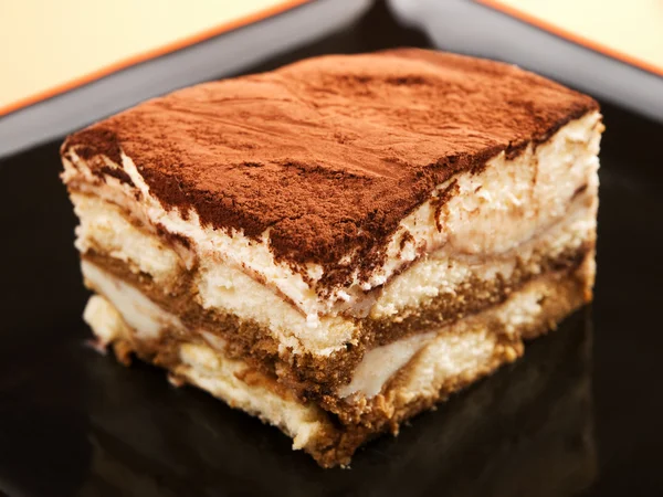 Tiramisu gâteau au dessert — Photo