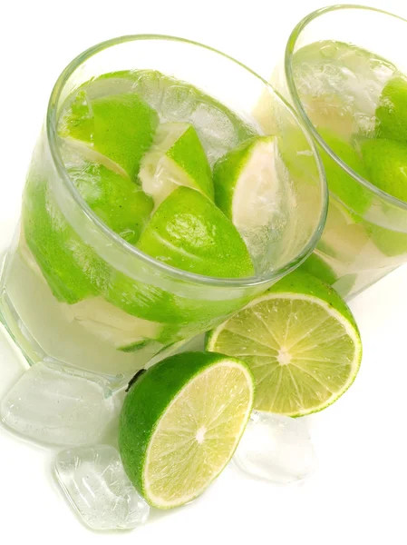 Brazilian Caipirinha cocktail — Stock Photo, Image