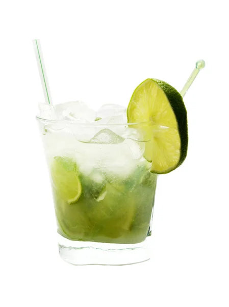 Brazilian Caipirinha  cocktail — Stock Photo, Image