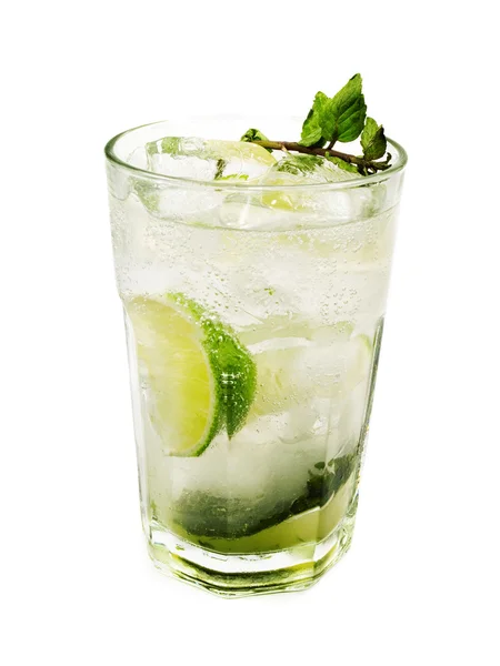 Cocktail Mojito in vetro — Foto Stock