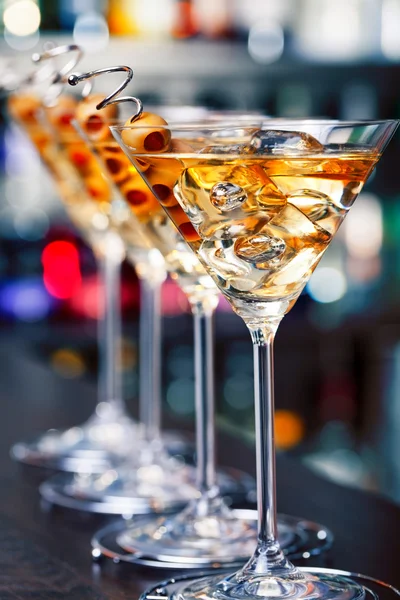 Kollektion von cocktails - martini — Stockfoto