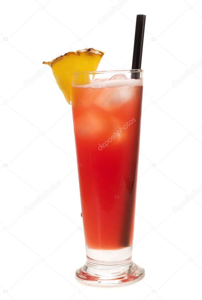 Malibu Beach cocktail — Stock Photo © ivanmateev 62107617