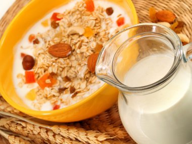 Sütlü Mısır gevreği Kahvaltı