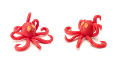 Topraktan yapılmış ahtapot