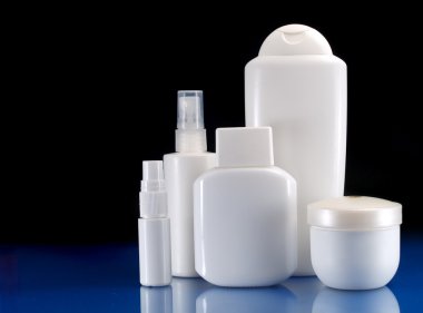 Kozmetik Şişeler kümesi