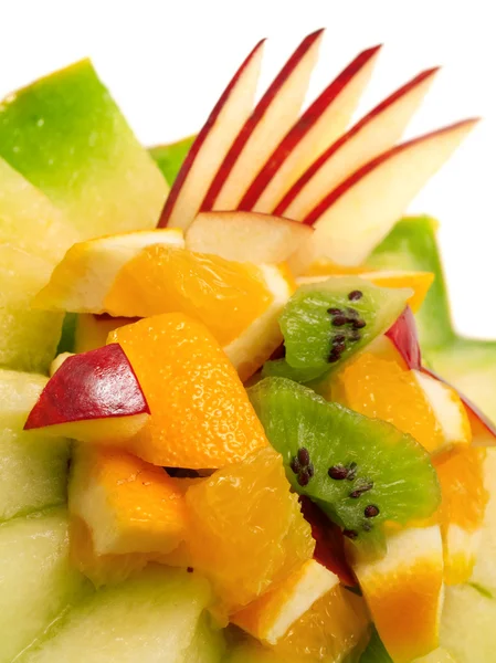 Fruit Salad in Melon — Stock Photo, Image