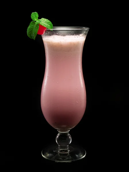 Kokteyller Collection - çilekli Milkshake — Stok fotoğraf