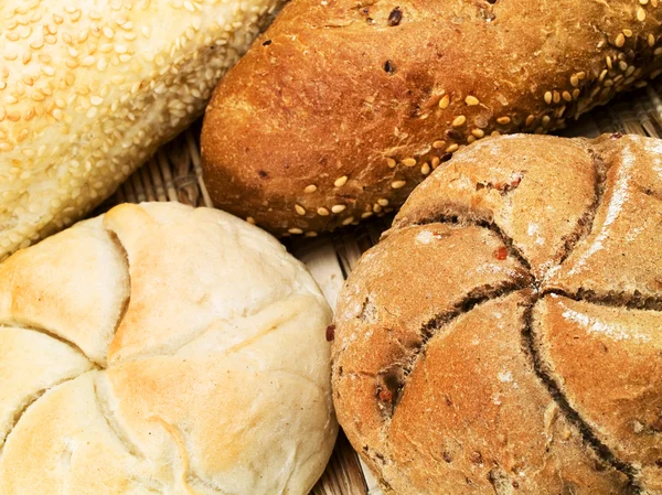 White homemade bread — Stock Photo, Image