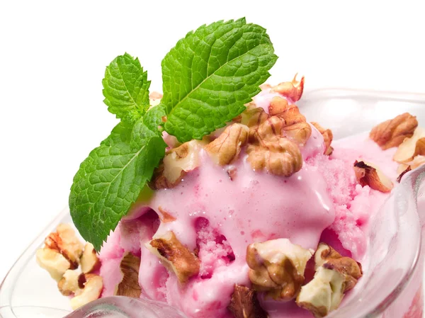 Gelato alla fragola — Foto Stock