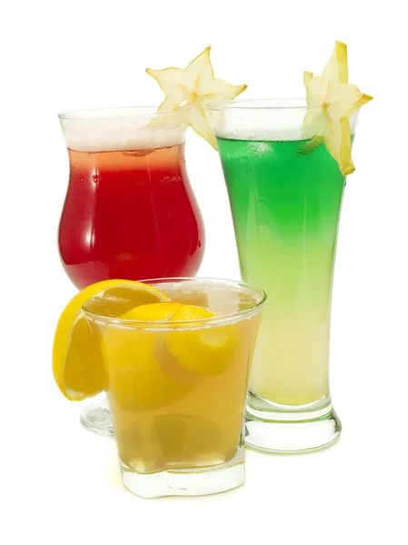 Starfruit Cocktail, Alien Sky and Sidecar — Stock Photo, Image