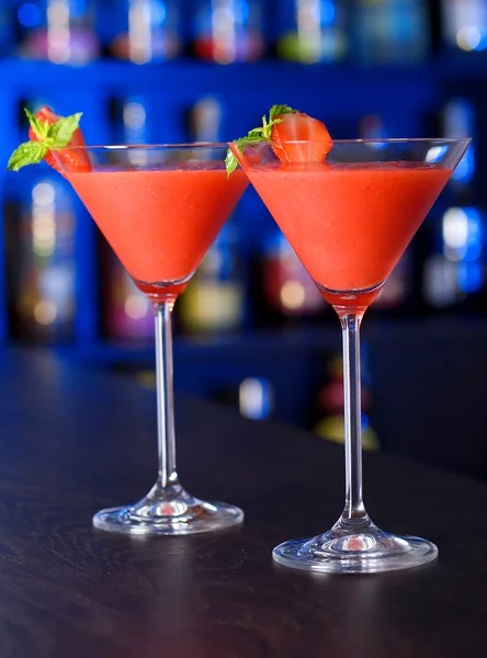 Collezione Cocktail - Fragola Daiquiri — Foto Stock