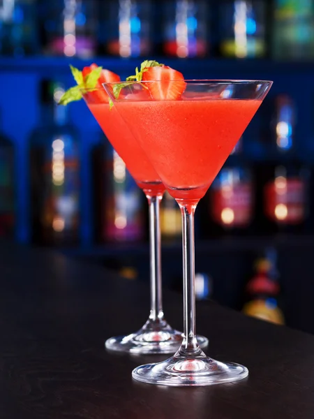 Cocktailkollektion - Erdbeere daiquiri — Stockfoto