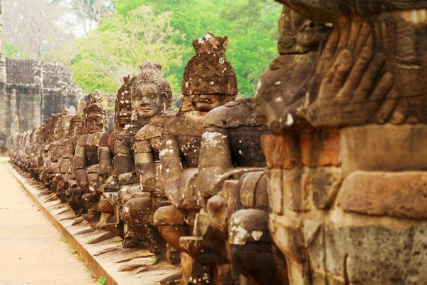 Entrée du temple Bayon — Photo