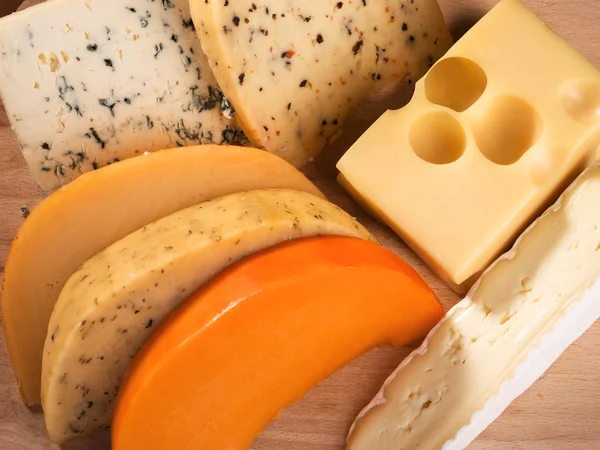 Käse-Stillleben — Stockfoto