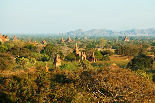 Pagodes anciennes à Bagan, Myanmar — Photo