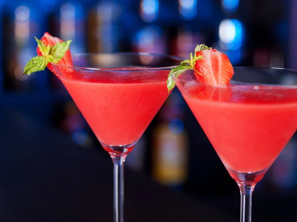 Коллекция коктейлей - Strawberry Daiquiri — стоковое фото