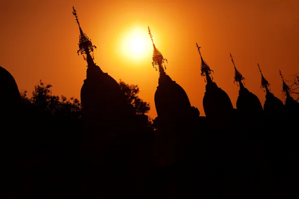 Pagoda de Kuthodaw, Myanmar — Foto de Stock