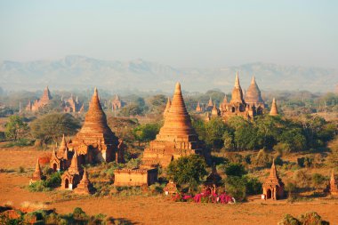 Antik pagodadan bagan, myanmar içinde