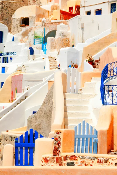 Panorama de Oia, Santorini — Fotografia de Stock