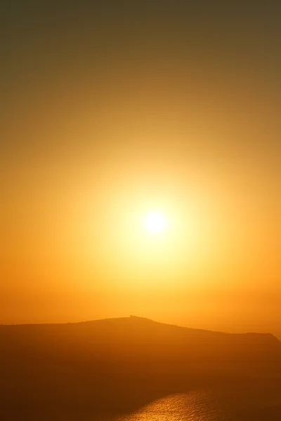 Apus de soare în Oia, Santorini — Fotografie, imagine de stoc