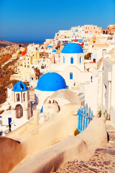 Iglesia en Oia, Santorini — Foto de Stock