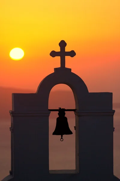 Famouch kirche in fira, santorini — Stockfoto