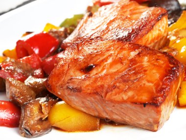 teriyaki soslu somon