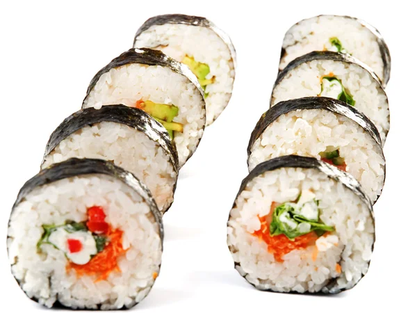 Maki sushi rolt — Stockfoto