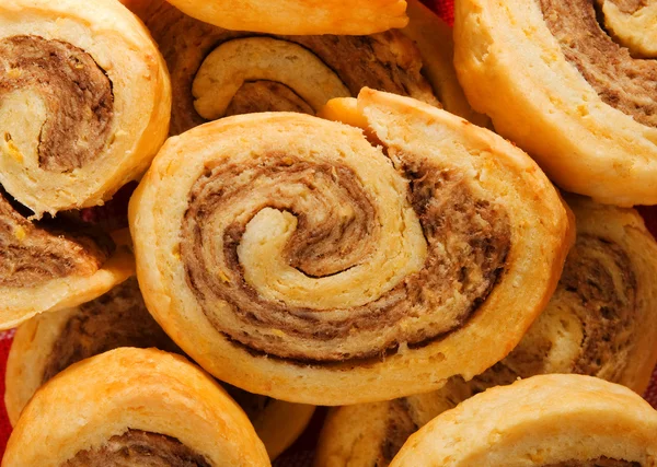 Galletas de molino con frutos secos — Foto de Stock