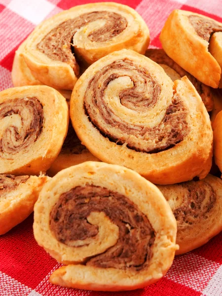 Pinwheel Cookies cu fructe uscate — Fotografie, imagine de stoc