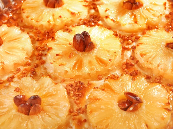 Pineapple tart  texture — Stock Photo, Image
