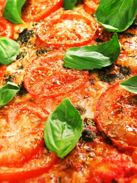 Italiensk Margharita Pizza — Stockfoto