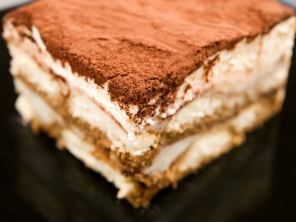 Čokoládový dezert Tiramisu — Stock fotografie