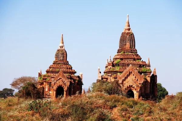 Antiguas pagodas en Bagan —  Fotos de Stock