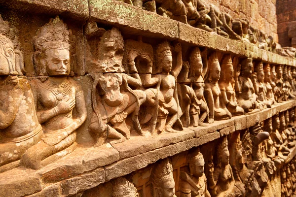 Angkor Wat temple, Kambodża — Zdjęcie stockowe