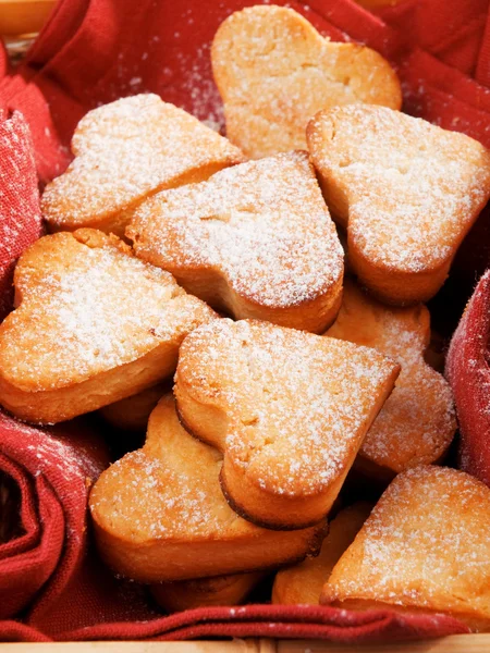 Heart shaped cookies — Stock Photo, Image