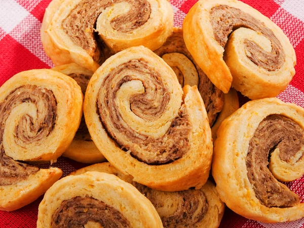 Pinwheel Cookies cu fructe uscate — Fotografie, imagine de stoc