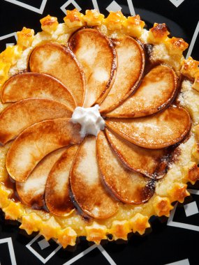 Tatlı lezzetli elma kek