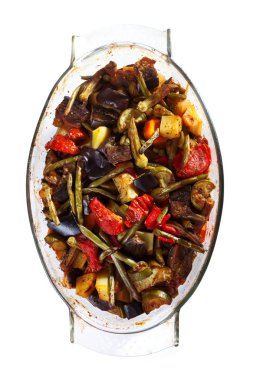 Güveç ile patlıcan, patates