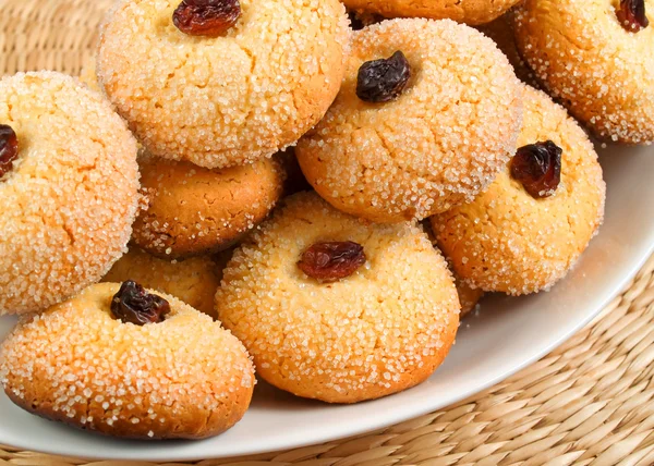 Biscoitos caseiros com avelãs — Fotografia de Stock