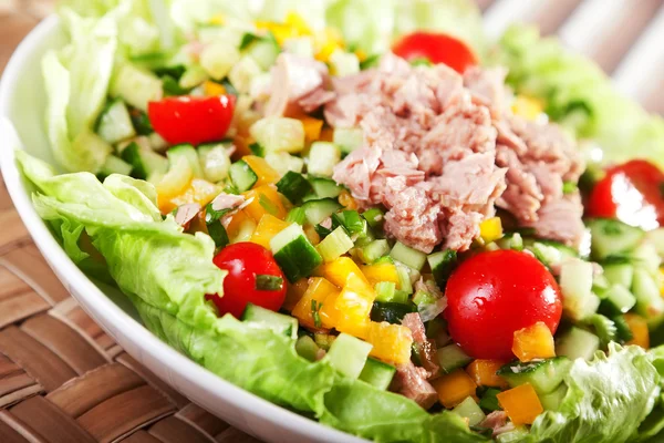 Salada de atum com legumes — Fotografia de Stock