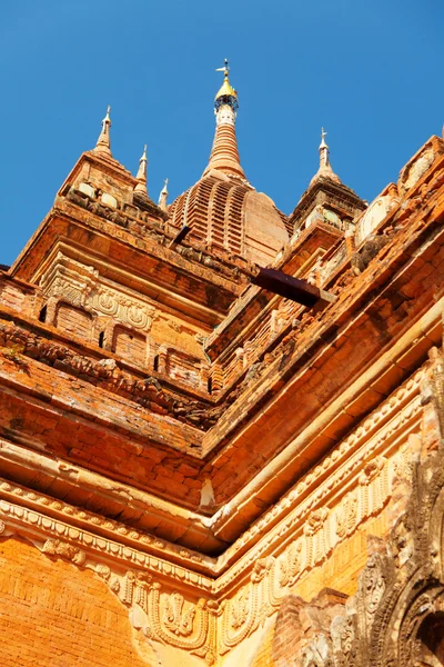 Starożytna pagoda w Bagan, Mjanma — Zdjęcie stockowe