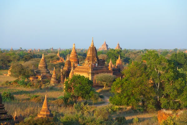 Skyline de Bagan, Birmanie — Photo