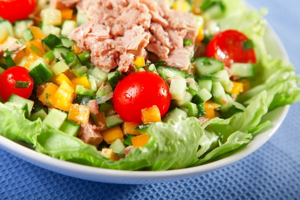 Salada de atum com legumes — Fotografia de Stock
