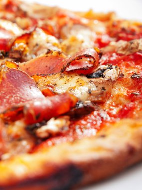 Prosciutto Pizza arka plan